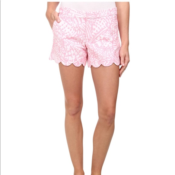 Lilly Pulitzer The Buttercup Short in Pink Shell Size 12 - Picture 1 of 2